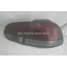 Volkswagen Golf 6 09-12 Red Smoke Light Bar LED Tail Lamp